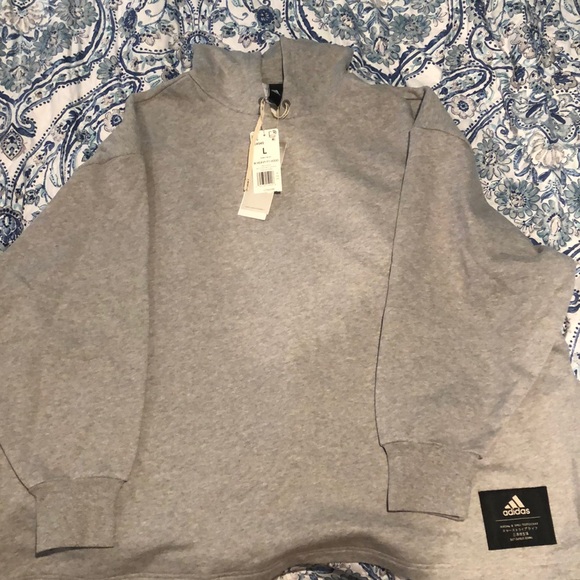 adidas Tops - Brand New grey adidas sweatshirt